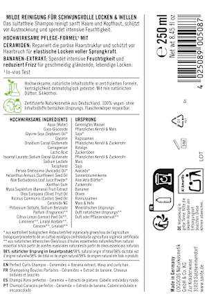 Shampoo Perfect Curls  SANTE NATURKOSMETIK