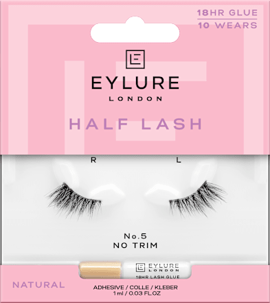 Künstliche Wimpern Half Lash 5 No Trim (1 Paar) Eylure