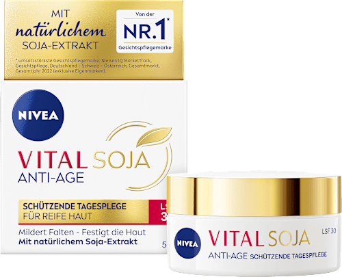 Anti Age Gesichtscreme Vital Soja LSF 30 NIVEA