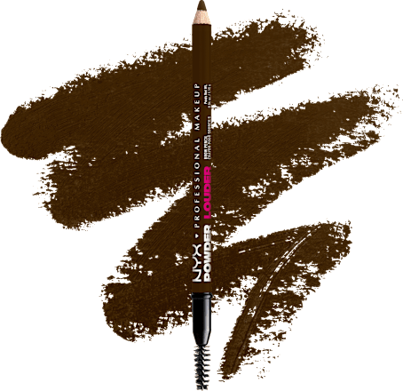 Szemöldökceruza Powder Louder - Nr. 06 Ash Brown NYX PROFESSIONAL MAKEUP