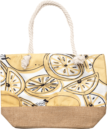 Strandtasche Zitrone PURSET