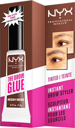 Augenbrauengel The Brow Glue Styler 03 Medium Brown NYX PROFESSIONAL MAKEUP