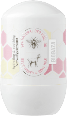 Bees&Goats deo roll-on – med i kozje mlijeko Biobaza