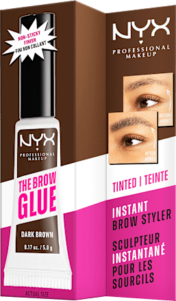 Augenbrauengel The Brow Glue Styler 04 Dark Brown NYX PROFESSIONAL MAKEUP