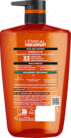Duschgel Barber Club L'ORÉAL PARiS MEN EXPERT