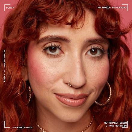 Arcpirosító Buttermelt blush – Nr. 04 U Know Butta NYX PROFESSIONAL MAKEUP