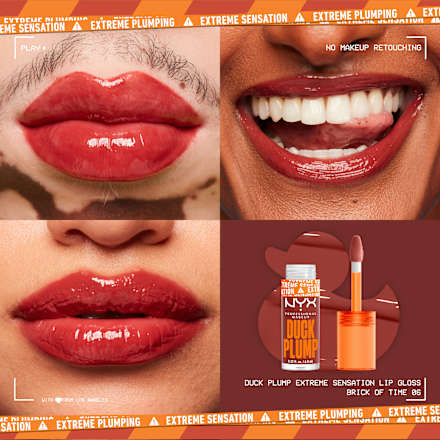 Lipgloss Duck Plump 06 Brick of Time NYX PROFESSIONAL MAKEUP