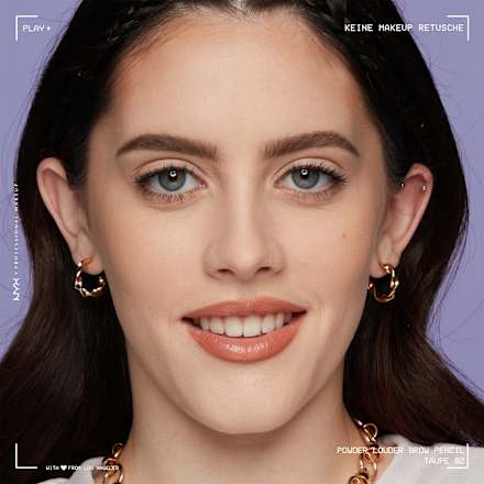 Augenbrauenstift Powder Louder 02 Taupe NYX PROFESSIONAL MAKEUP