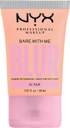 Foundation Bare With Me Blur Tint 02 Fair NYX PROFESSIONAL MAKEUP