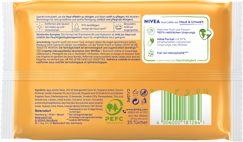 Mizellen Reinigungstücher Design Edition Städtetour NIVEA