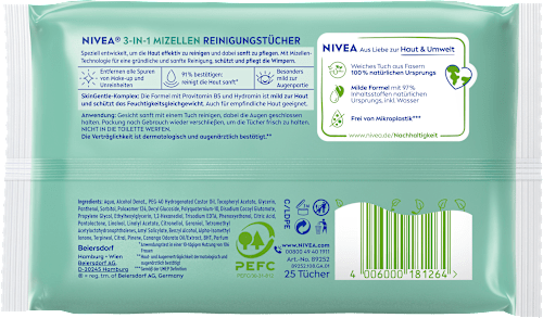 Mizellen Reinigungstücher Design Edition Städtetour NIVEA