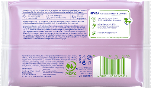 Mizellen Reinigungstücher Design Edition Städtetour NIVEA