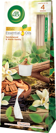 Mirisni štapići Essential Oils – Sandalwood & Warm Vanilla AIR WICK