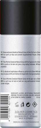 Deo Naturalspray Men s.Oliver
