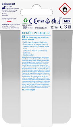 Sprühpflaster Hansaplast