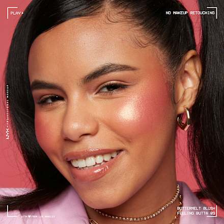 Blush Buttermelt 09 Feeling Butta NYX PROFESSIONAL MAKEUP