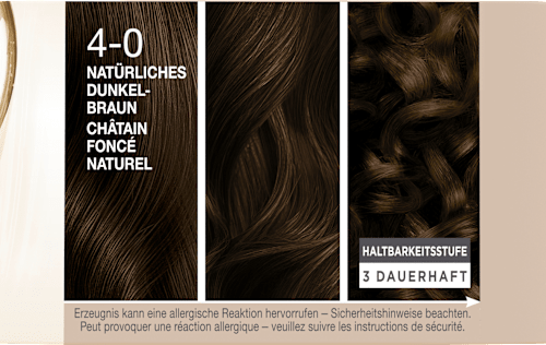 Haarfarbe 4-0 Natürliches Dunkelbraun Schwarzkopf CREME SUPREME
