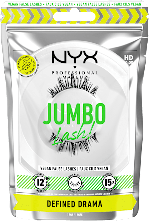 Künstliche Wimpern Jumbo Lash 08 Full Defined Drama (1 Paar) NYX PROFESSIONAL MAKEUP