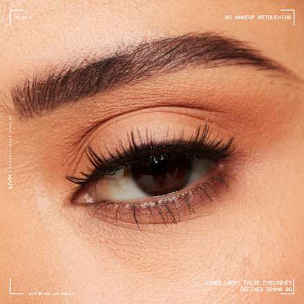 Künstliche Wimpern Jumbo Lash 08 Full Defined Drama (1 Paar) NYX PROFESSIONAL MAKEUP