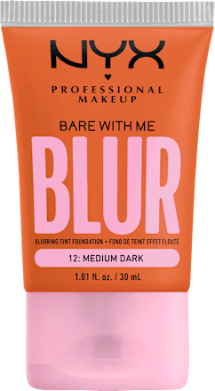 Foundation Bare With Me Blur Tint 12 Medium Dark NYX PROFESSIONAL MAKEUP