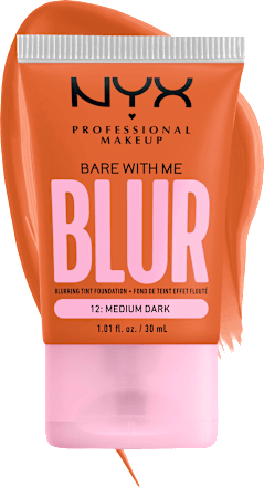 Foundation Bare With Me Blur Tint 12 Medium Dark NYX PROFESSIONAL MAKEUP