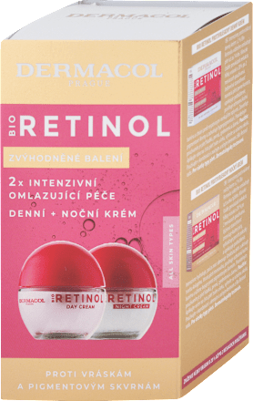 Denný a nočný pleťový krém proti vráskam Bio Retinol Dermacol