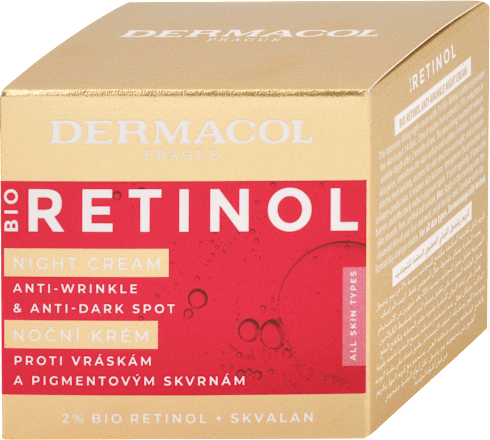Denný a nočný pleťový krém proti vráskam Bio Retinol Dermacol