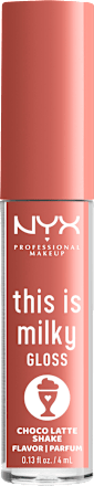 Lipgloss This Is Milky Gloss 19 Choco Latte Shake  NYX PROFESSIONAL MAKEUP