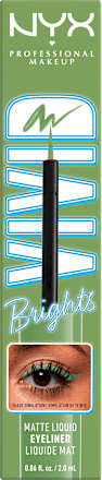 Liquid Eyeliner Matt Vivid Bright 02 Ghosted Green  NYX PROFESSIONAL MAKEUP