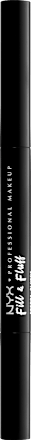 Augenbrauenstift Fill & Fluff Augenbrauenpomade Clear 09 NYX PROFESSIONAL MAKEUP