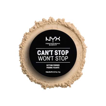 Loses Puder Can't Stop Won't Stop Setting Powder Light Medium 02 NYX PROFESSIONAL MAKEUP