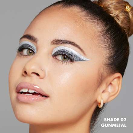 Liquid Eyeliner Epic Wear Metallic Waterproof 02 Gun Metal NYX PROFESSIONAL MAKEUP