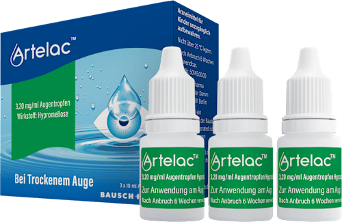 Artelac 3,20mg Augentropfen Hypromellose 3 x à 10ml Artelac