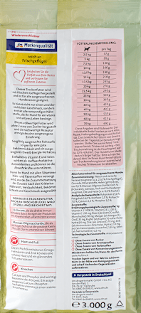 Hrană uscată pentru câini cu pui  Dein Bestes