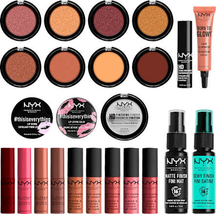 Adventskalender Mrs Claus 2022 – inkl. 24 Makeup Überraschungen  NYX PROFESSIONAL MAKEUP