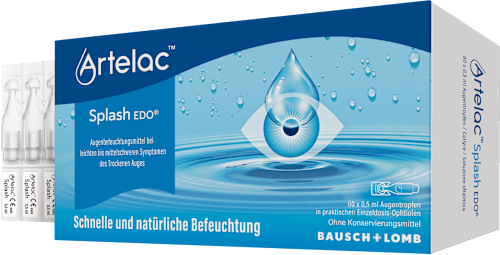 Artelac Splash EDO 60 x 0,5 ml Augenbefeuchtungsmittel Artelac