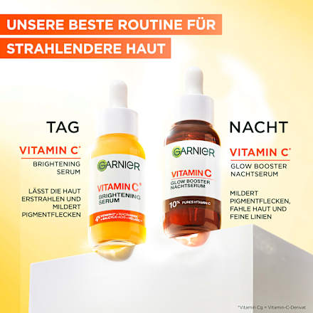 Serum Glow Booster, Vitamin C Anti-Dunkle-Flecken Garnier Skin Active