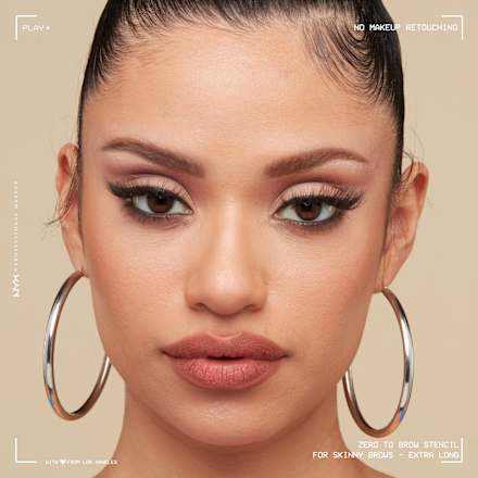 Augenbrauenschablone Zero To Brow 01 Thin Brow NYX PROFESSIONAL MAKEUP