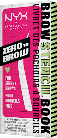 Augenbrauenschablone Zero To Brow 01 Thin Brow NYX PROFESSIONAL MAKEUP