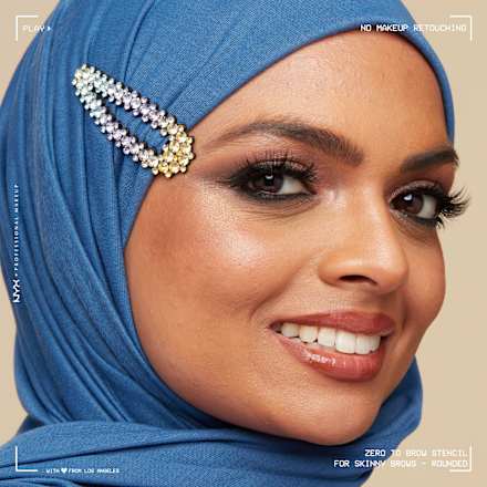 Augenbrauenschablone Zero To Brow 01 Thin Brow NYX PROFESSIONAL MAKEUP