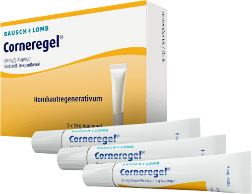 Corneregel 3 x 10g Augengel 50 mg/g  Dexpanthenol  Corneregel