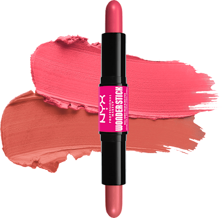 Blush Wonder Stick Cream Light Peach & Baby Pink 01 NYX PROFESSIONAL MAKEUP