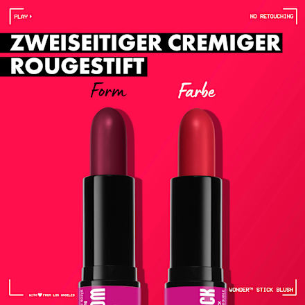 Blush Wonder Stick Cream Light Peach & Baby Pink 01 NYX PROFESSIONAL MAKEUP