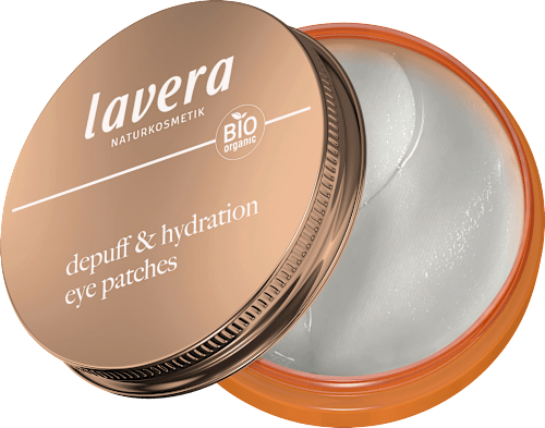 Augenpatches Depuff & Hydration lavera NATURKOSMETIK