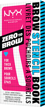 Augenbrauenschablone Zero To Brow 02 Thick Brow NYX PROFESSIONAL MAKEUP