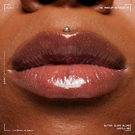 Lipgloss Butter Gloss Bling 08 Hustla NYX PROFESSIONAL MAKEUP