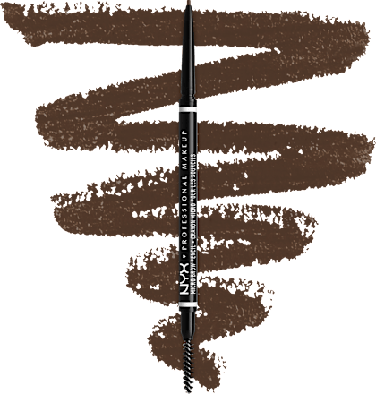 Szemöldökformázó ceruza Micro Brow Pencil - Nr. 06 Brunette NYX PROFESSIONAL MAKEUP