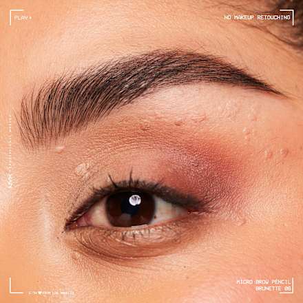 Szemöldökformázó ceruza Micro Brow Pencil - Nr. 06 Brunette NYX PROFESSIONAL MAKEUP