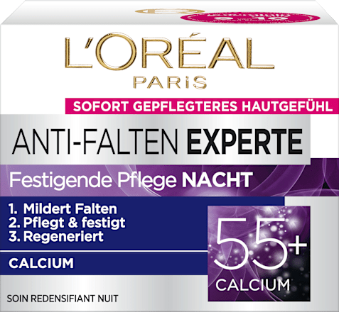 Anti Falten Nachtcreme Experte 55+ L'ORÉAL PARiS