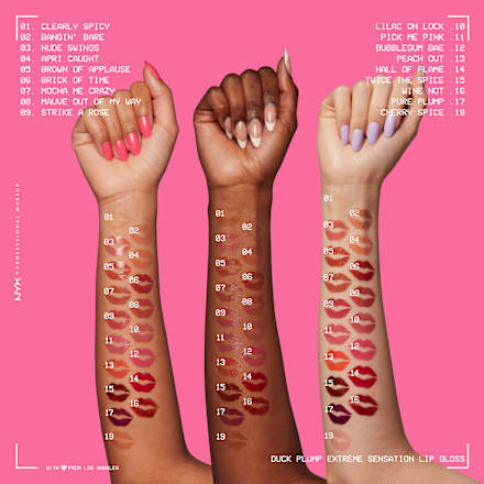 Lipgloss Duck Plump 05 Brown of Applause NYX PROFESSIONAL MAKEUP